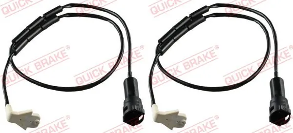 Warning Contact, brake pad wear